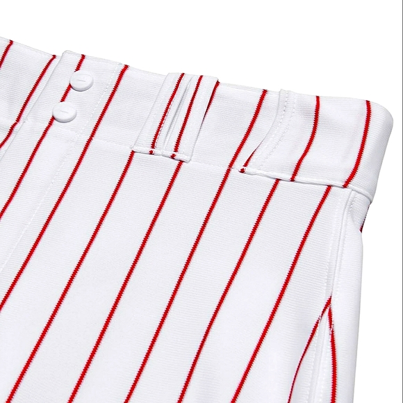 New CHAMPRO Baseball Pants (Knickers)! XL Adult Men. Red/White Stripes. - Picture 3 of 12